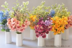 画像4: 御仏壇用の花器（六角形、ホワイト） (4)