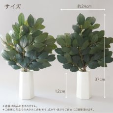 画像6: 神棚用の高級榊造花 ヒサカキ（1対・3サイズ） (6)